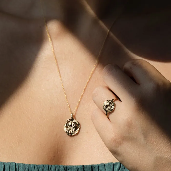 COMMON ERA Athena Molten Ring Rings