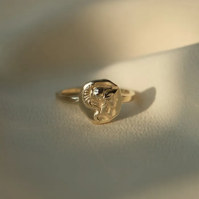 COMMON ERA Athena Molten Ring Rings