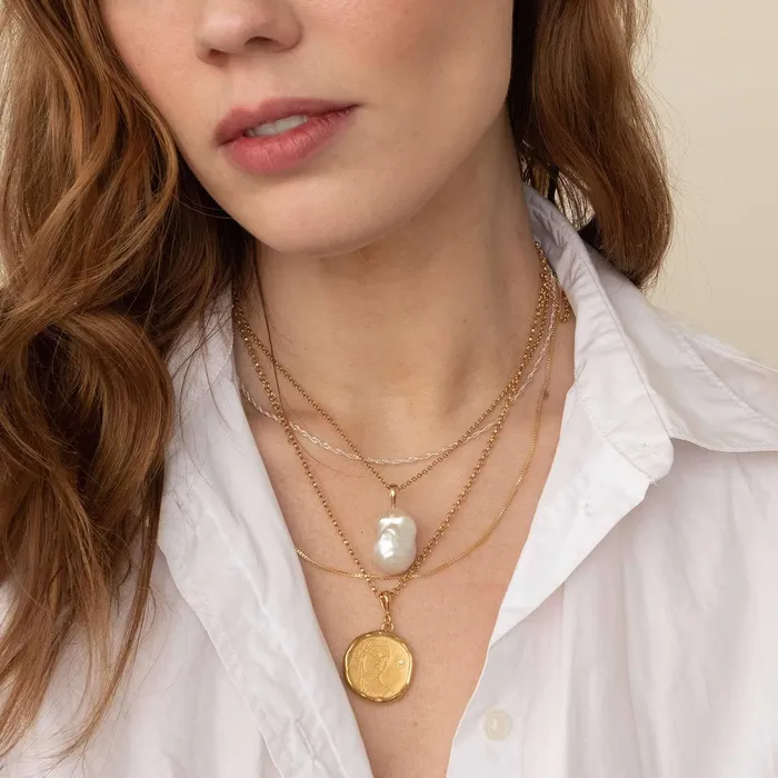 COMMON ERA Necklaces Circe DemiGoddess of Witchcraft Necklace with Diamond