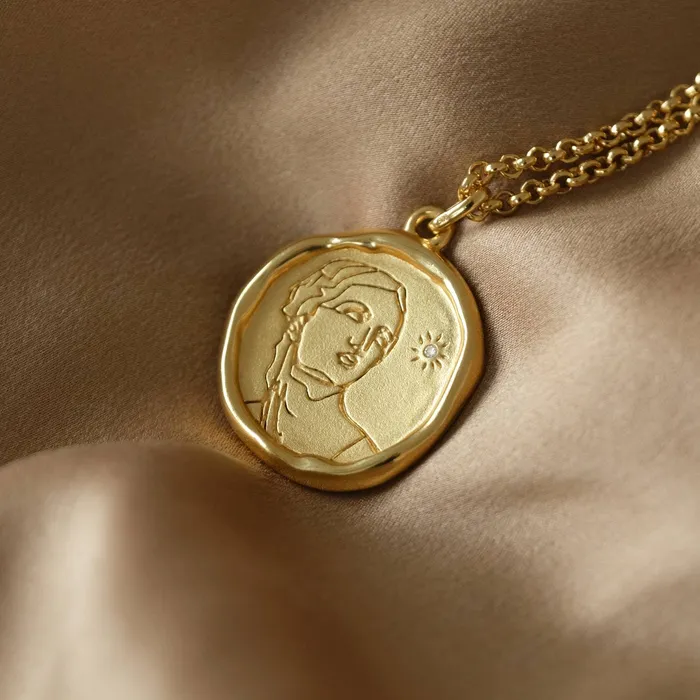 COMMON ERA Necklaces Circe DemiGoddess of Witchcraft Necklace with Diamond