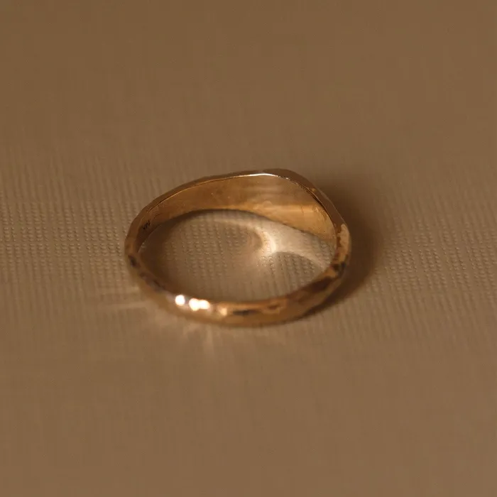 COMMON ERA Rings Palma Slim Roman Signet Ring