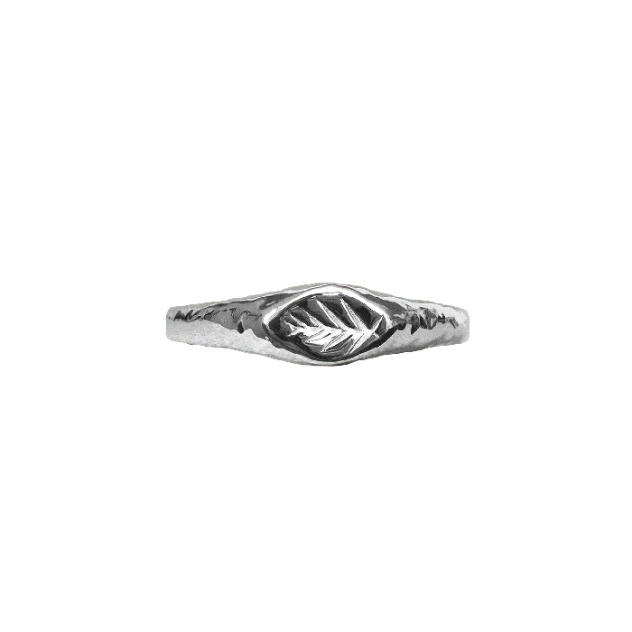 COMMON ERA Rings Palma Slim Roman Signet Ring