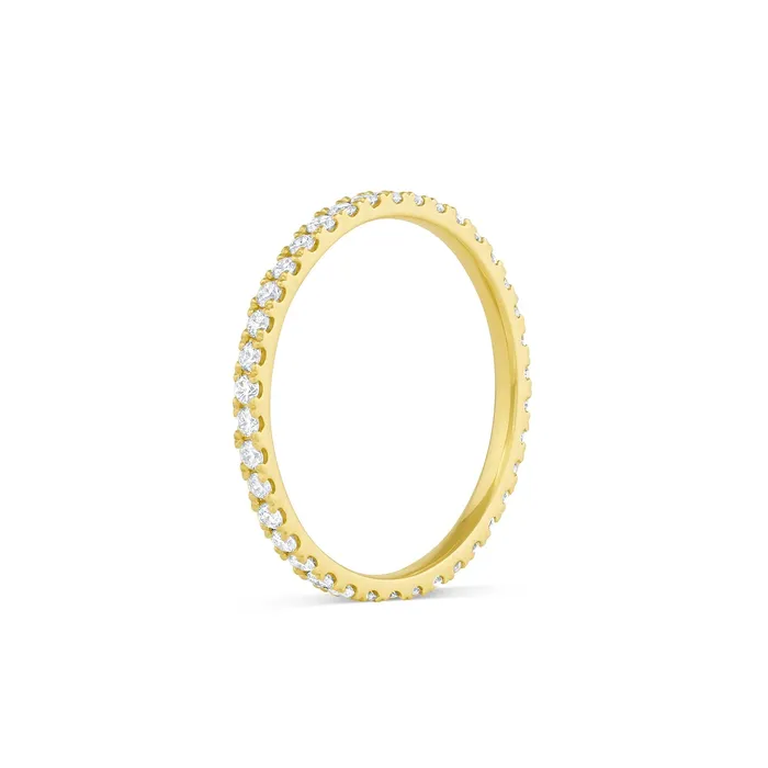 Consider Bridal Lab Grown White Diamond Twinkle Band Eternity Rings Consider Bridal Lab Grown White Diamond Twinkle Band Eternity Rings