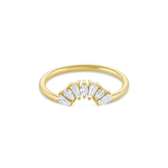 Consider Bridal Rings Sunflower Ring Earth Mined