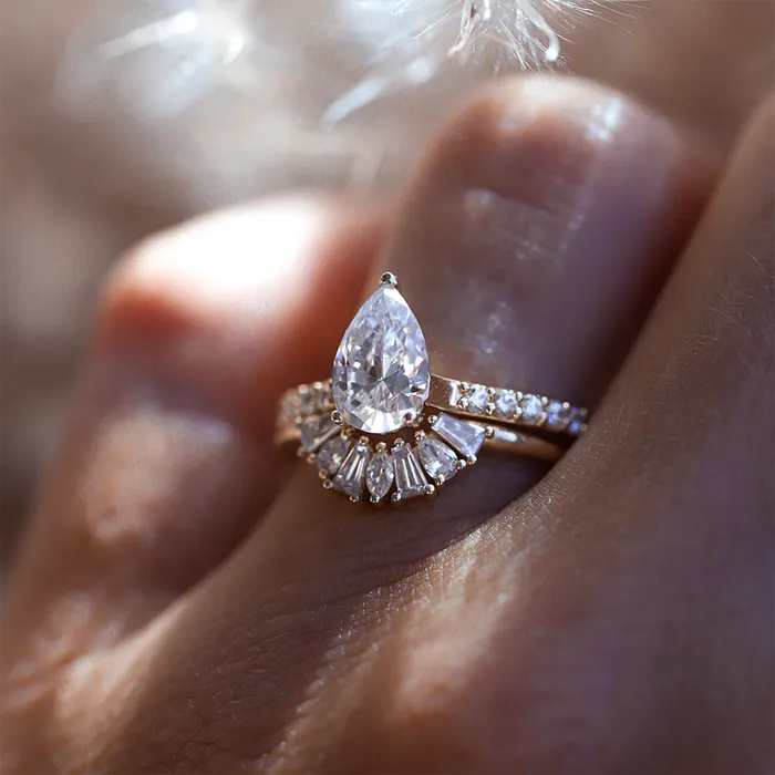 Consider Bridal Rings Sunflower Ring Earth Mined Consider Bridal Rings Sunflower Ring Earth Mined