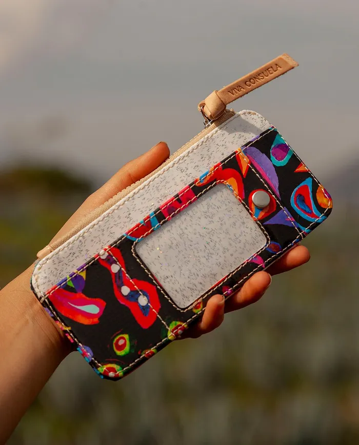 CONSUELA CONSUELA SOPHIE BLACK SWIRLY CARD ORGANIZER Rings