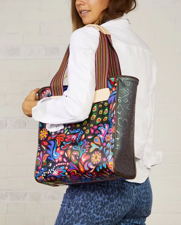 CONSUELA Rings CONSUELA SOPHIA BLACK SWIRLY CLASSIC TOTE