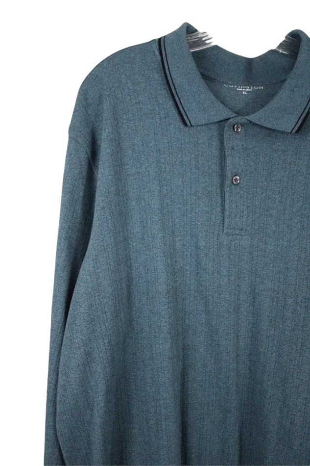 Covington Rings Covington Blue Long Sleeved Shirt XL
