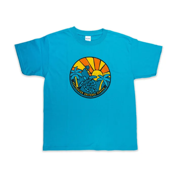 Craggy Peaks Youth Tshirt Turquoise Blue GREATMOUNTAINWE Rings