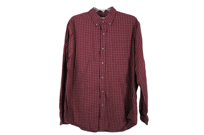 Croft Barrow Earrings Croft Barrow Easy Care Red Plaid Shirt L