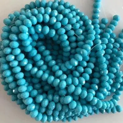 Crystal faceted rondelle 8mm Beads PBC8C60 Peppy Beads Earrings