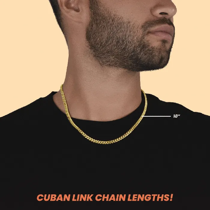 Cuban Link Chain Mens Necklace John 316 ShineOn Fulfillment Necklaces