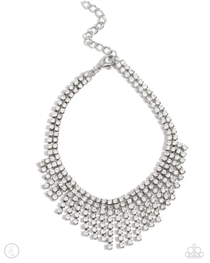 Curtain Confidence White Paparazzi Accessories Rings