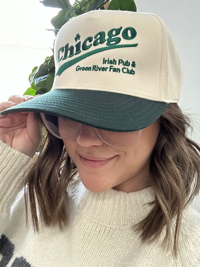 Custom Chicago Irish Pub Green River Hat Erin Sourcing Necklaces