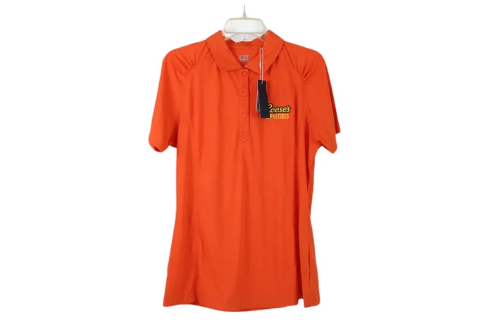 Cutter Buck Earrings NEW Cutter Buck Orange Polo Shirt L