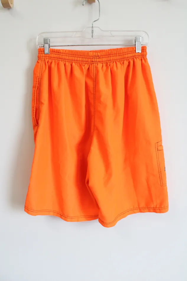D2E Neon Orange Shorts M D2E Earrings
