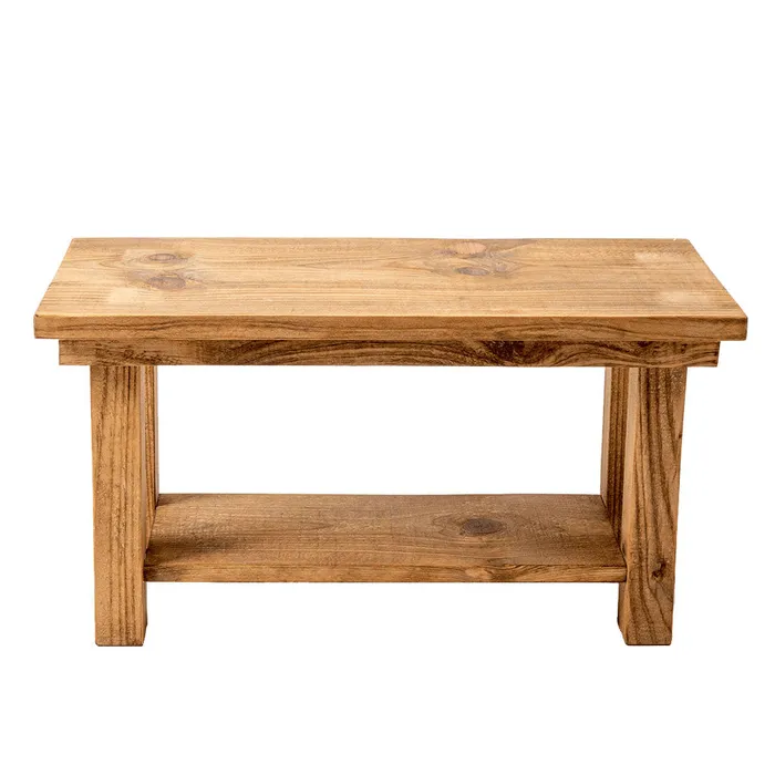 DC Earrings Repurposed Wood Meditation Altar Table