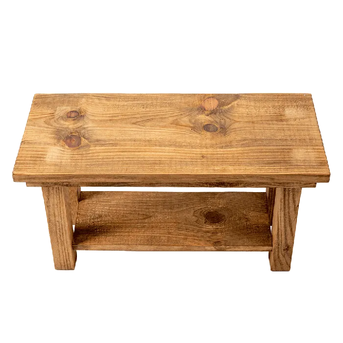 DC Earrings Repurposed Wood Meditation Altar Table