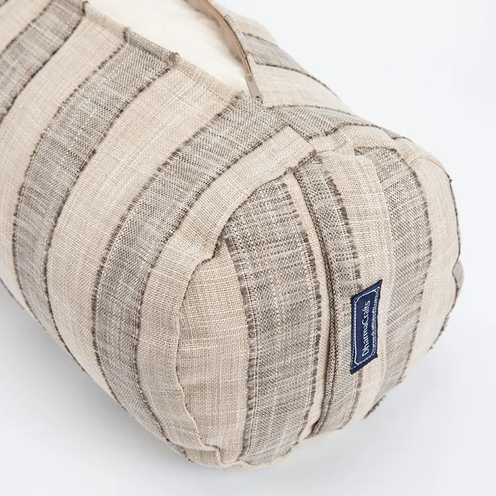 DharmaCrafts Earrings Coffee Stripe Bolster