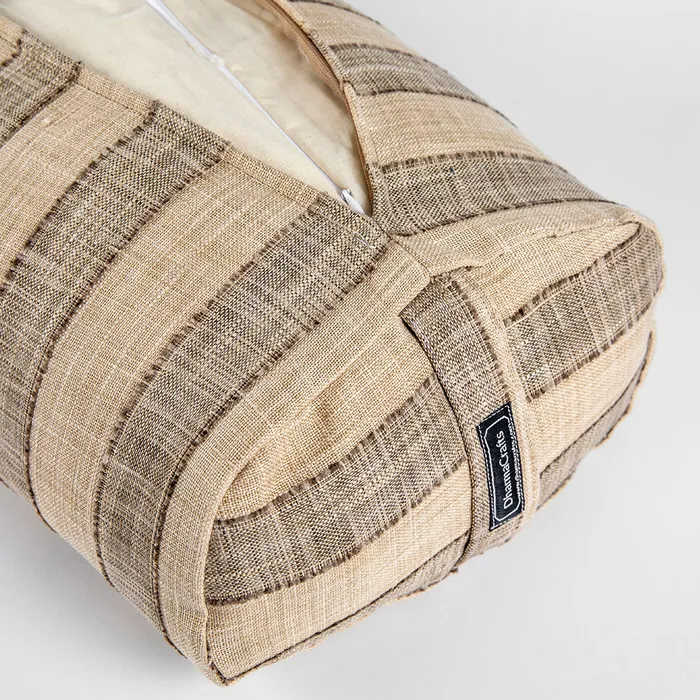 DharmaCrafts Earrings Coffee Stripe Bolster