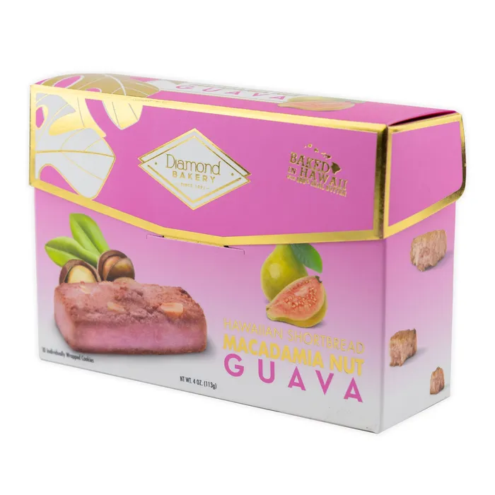 Diamond Bakery Hawaiian Macadamia Guava Shortbread Cookies 4 oz DIAMONDBAKERY Earrings