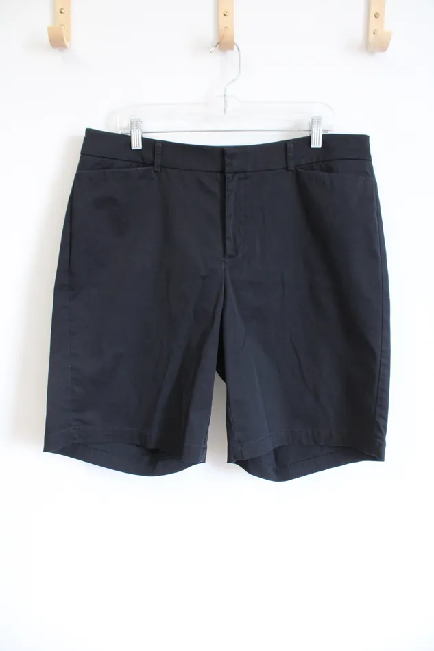 Dockers Black Metro Bermuda Shorts 16W Dockers Rings