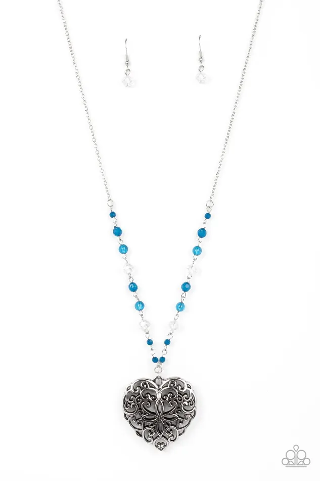 Doting Devotion Blue Paparazzi Accessories Rings
