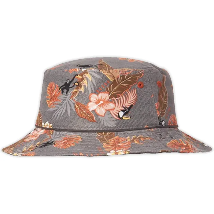 Dozer Boys Reversible Bucket Hat Trey Charcoal TANKSTREAM Earrings
