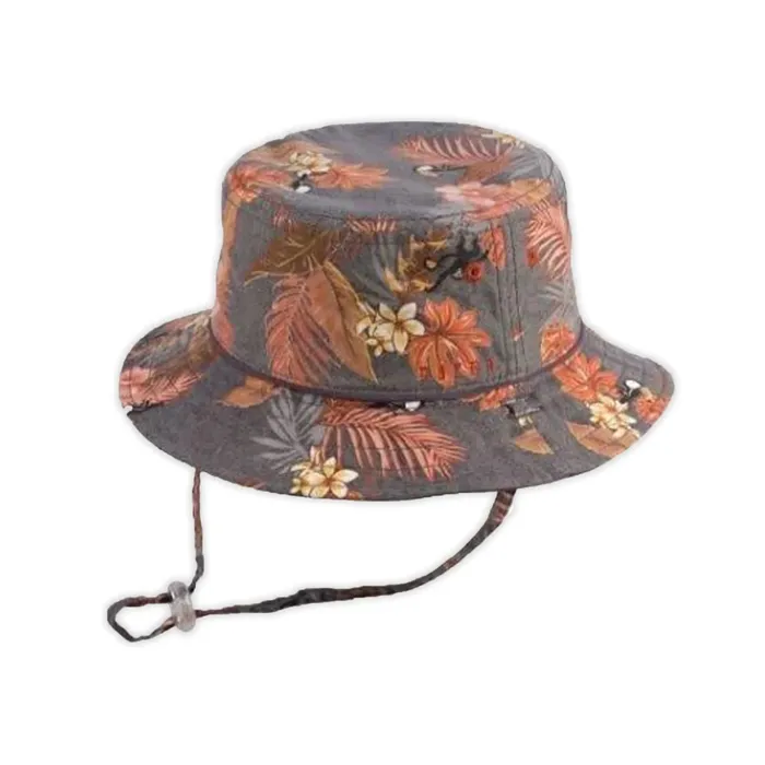 Dozer Boys Reversible Bucket Hat Trey Charcoal TANKSTREAM Earrings
