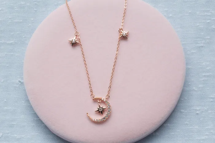 Dreamlandgt Earrings Collar Luna Gold Rose Dreamlandgt Earrings Collar Luna Gold Rose