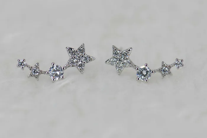 Dreamlandgt Earrings Sparkle Stars Climbers Earrings Dreamlandgt Earrings Sparkle Stars Climbers Earrings