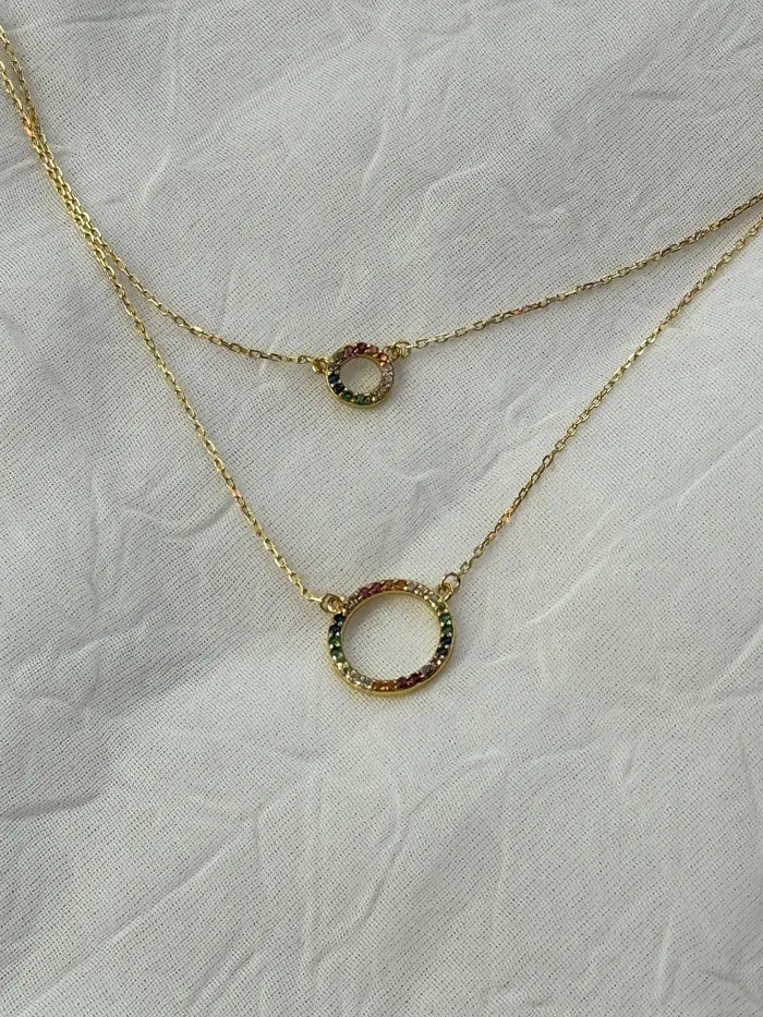 Dreamlandgt Joyas Guatemala Earrings Collar Doble Encanto