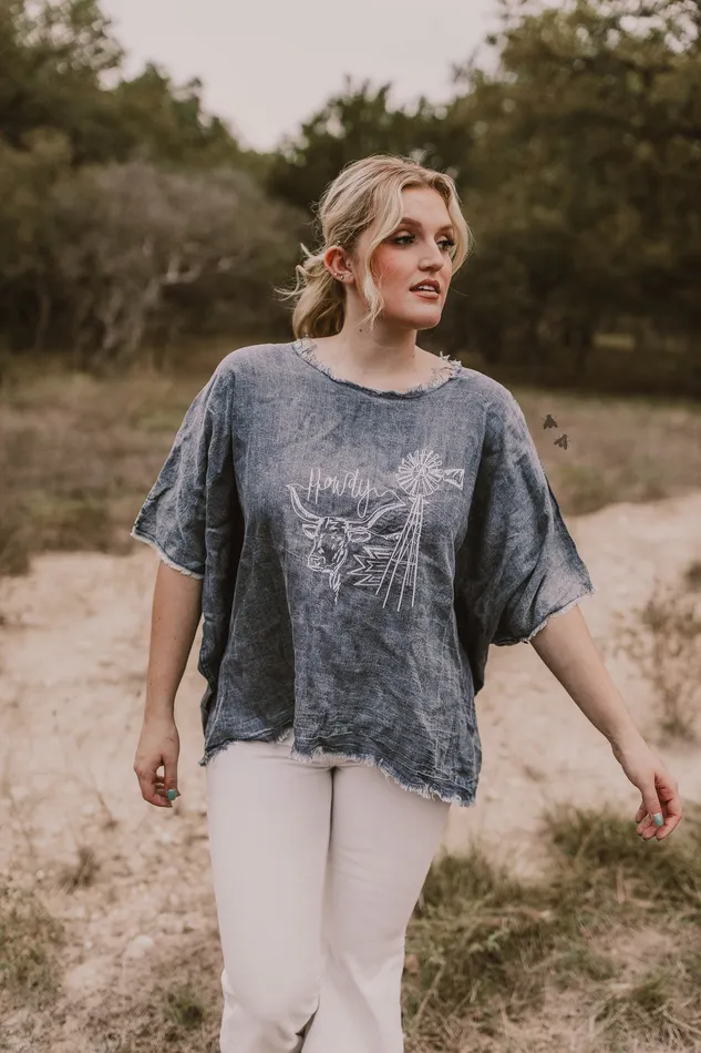 Earrings 2FLY TEXAS NIGHTS PONCHO TOP