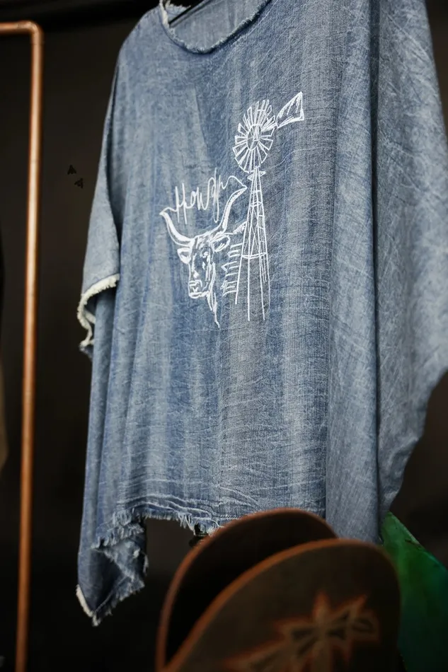 Earrings 2FLY TEXAS NIGHTS PONCHO TOP