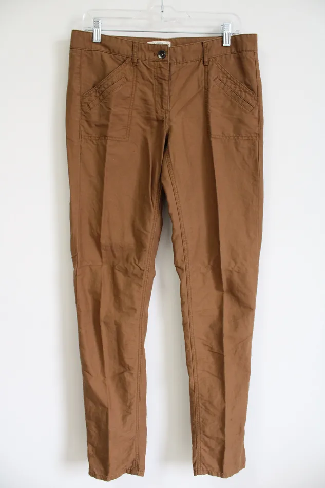 Earrings Ann Taylor LOFT Ann Taylor LOFT Marisa Linen Blend Brown Pant 4 Tall Earrings Ann Taylor LOFT Ann Taylor LOFT Marisa Linen Blend Brown Pant 4 Tall