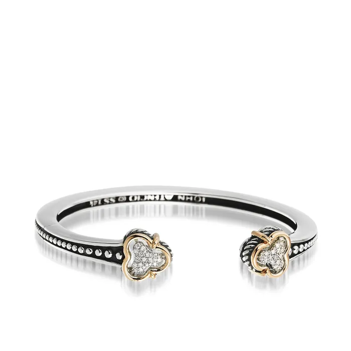 Earrings Apollo Cuff with Pave Diamonds John Atencio