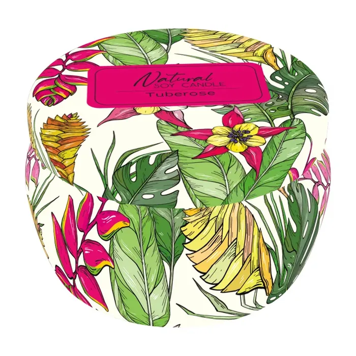 Earrings BAMBOOISLAND Bamboo Island Tuberose Scented Candle in Keepsake Tin 8 oz