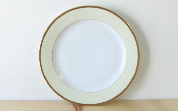 Earrings Bavaria Bavaria Tirschenreuth Plymouth 7578 DessertSalad Plate 8