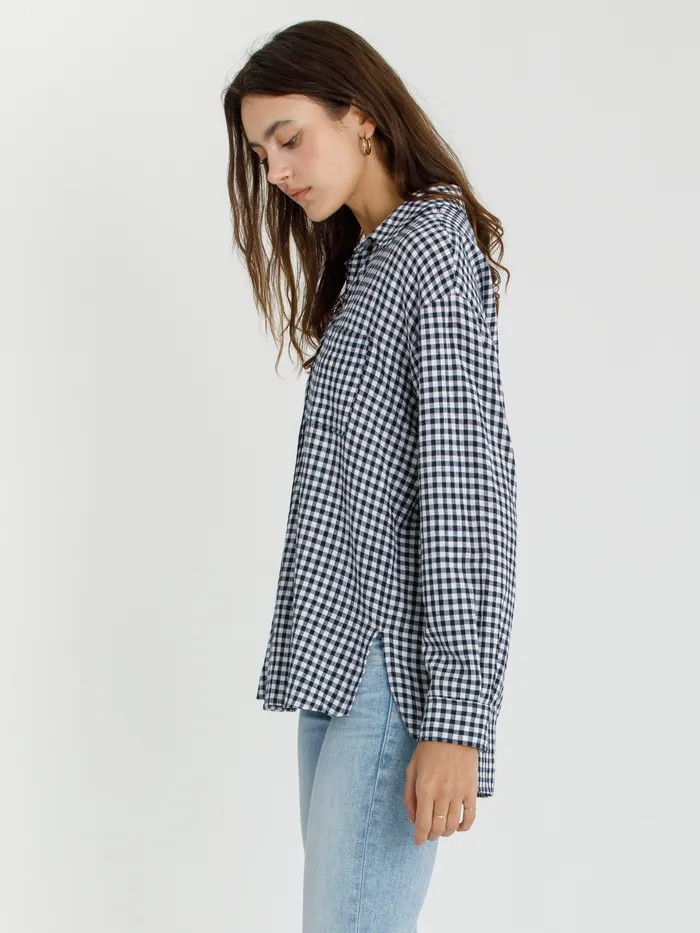 Earrings Be Cool Franco Gingham Shirt
