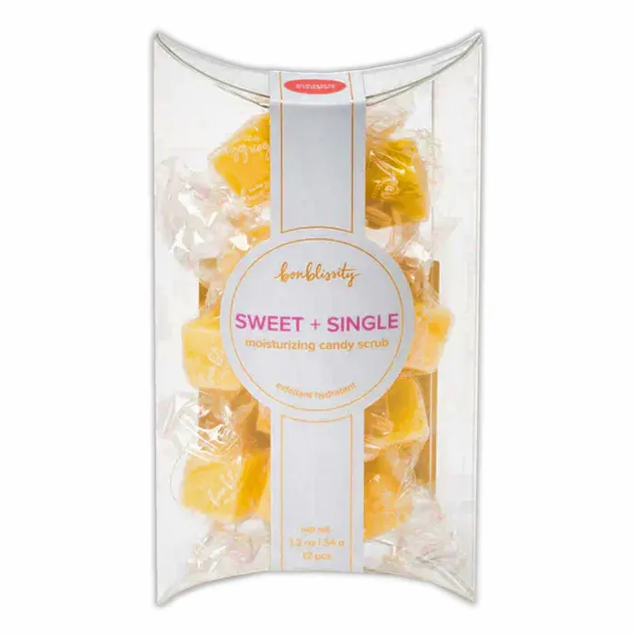 Earrings Bonblissity Sweet Single Mango Sorbet Sugar Scrub 12 Count BONBLISSITY Earrings Bonblissity Sweet Single Mango Sorbet Sugar Scrub 12 Count BONBLISSITY