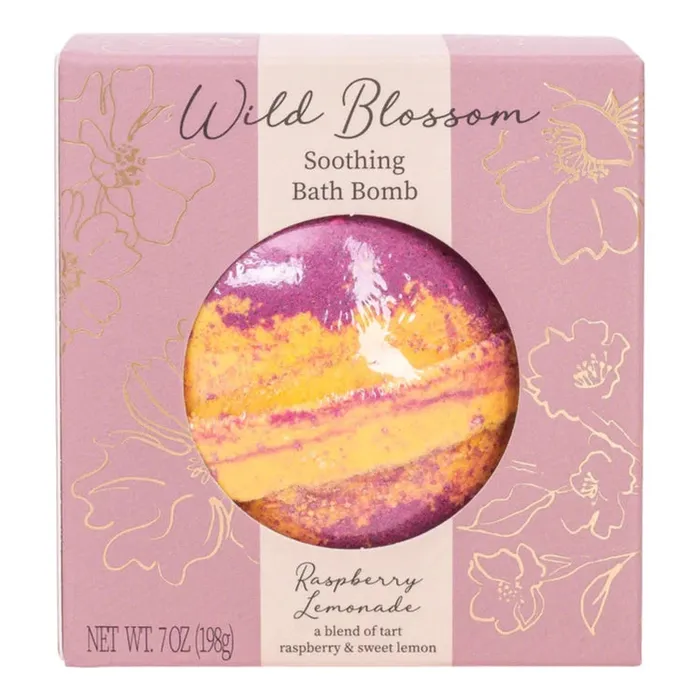 Earrings BRAYDENMADMEN Wild Blossom Soothing Raspberry Lemonade Bath Bomb