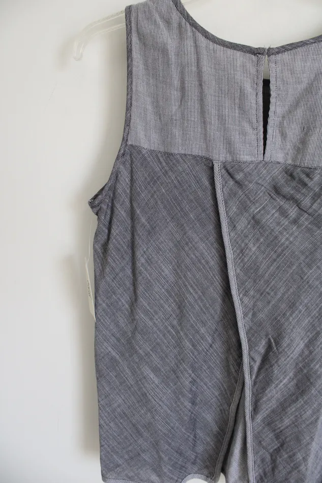 Earrings Canyon River Blues NEW Canyon River Blues Striped Gray Tank L