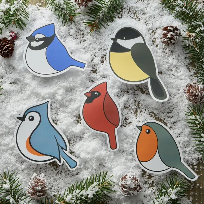 Earrings Chadds Ford Jewelry Birdie Friends Sticker Pack 5pcs