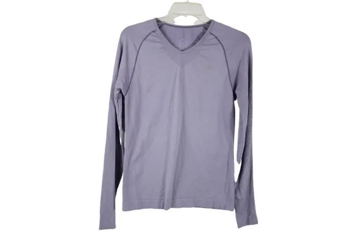 Earrings Champion Champion Double Dry Purple Long Sleeved Shirt M