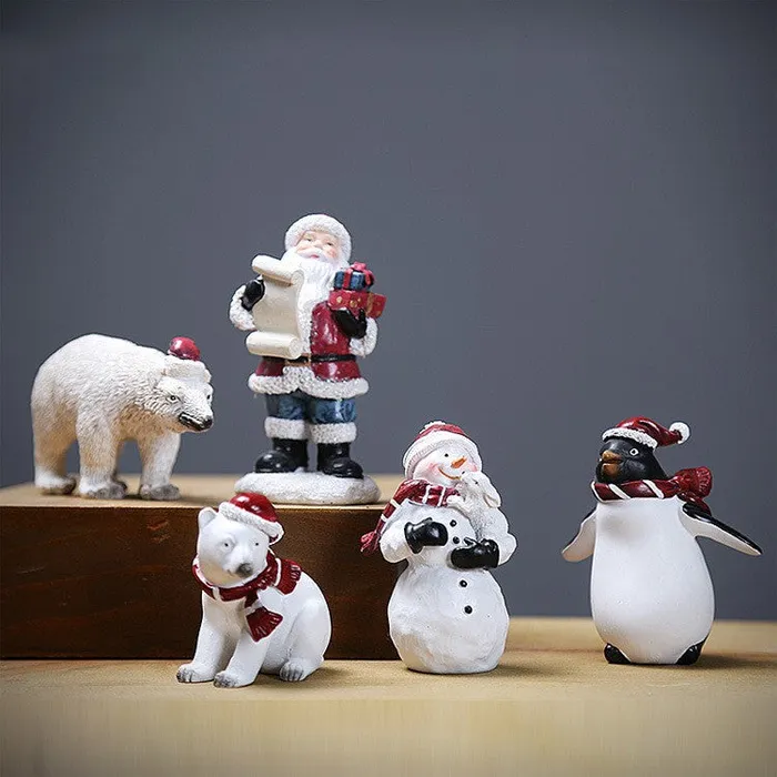 Earrings CJ Santa Claus Miniature Christmas Themed Decor Item
