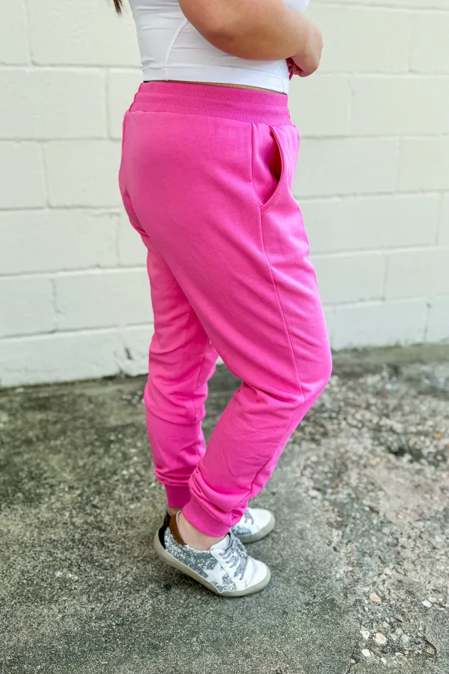 Earrings Comfy Start Jogger Pants White Birch