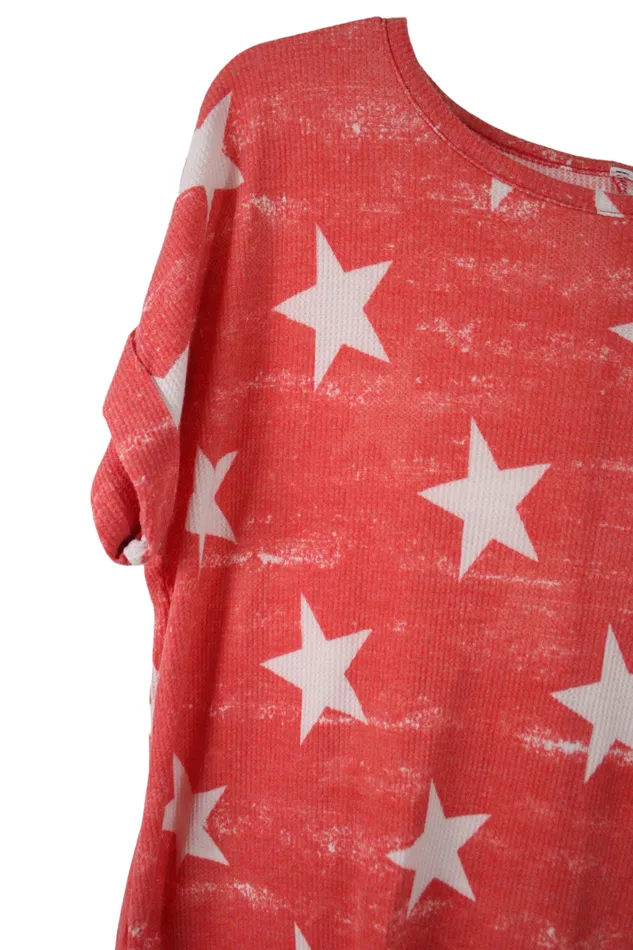 Earrings Coral Star Top L Jubilee Thrift