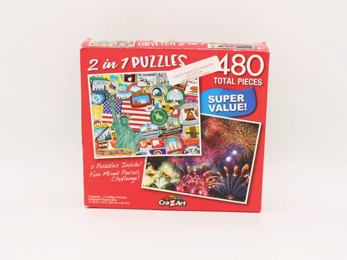 Earrings CraZArt 2 in 1 Puzzles Jubilee Thrift