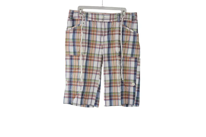 Earrings Eddie Bauer Plaid Capri 10 Tall Eddie Bauer
