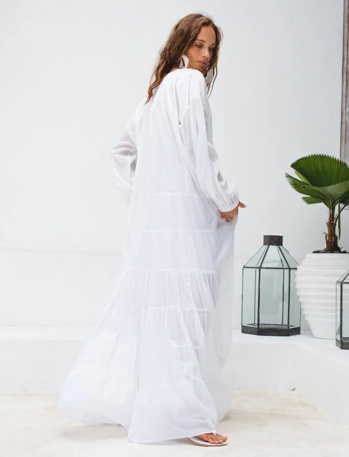 Earrings Erika Pea ELLA WOMEN BOHEMIAN MAXI DRESS